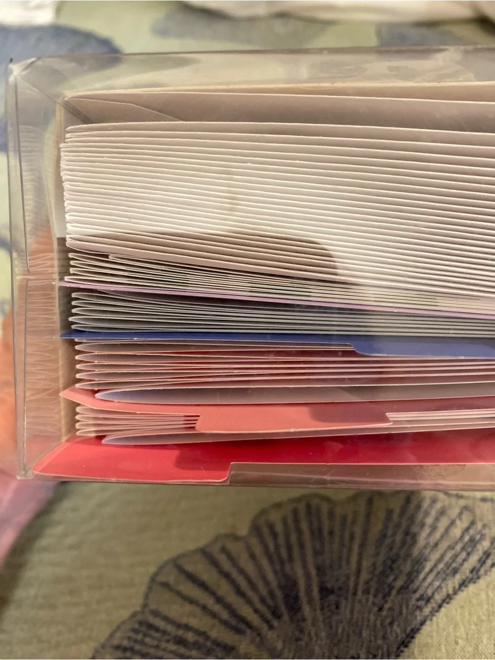 24 Assorted Greeting Cards with Envelopes Organizer Box – New